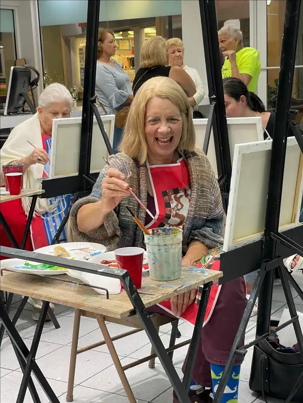 Cocktail with a Paintbrush at Fairchild  Botanic Garden for Charity.