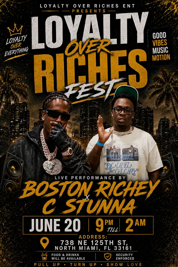 Loyalty over riches fest
