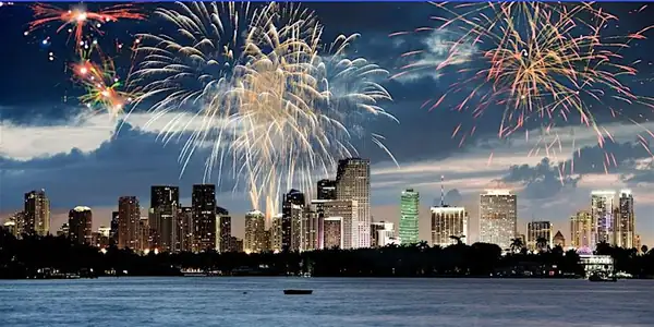 Rooftop Fireworks & Buffet