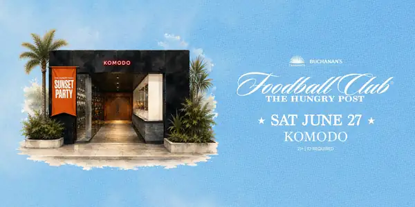Sunset Party at Komodo presented by Buchanan's